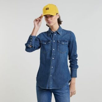 Slimmad westernskjorta Slimmad westernskjorta