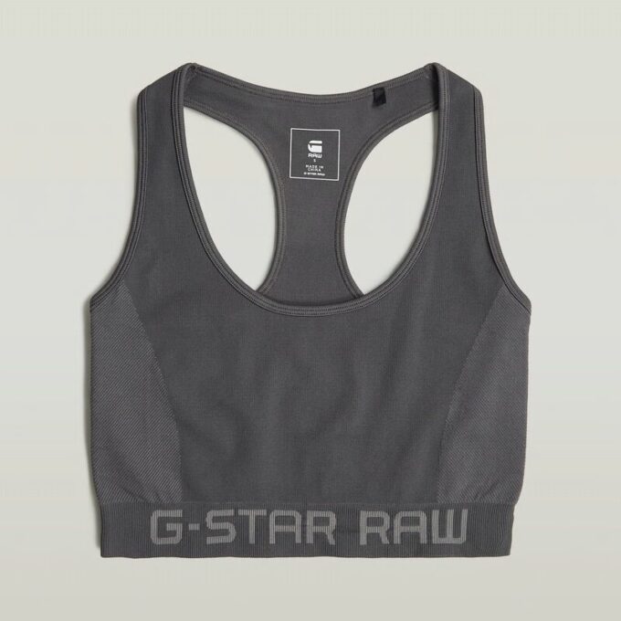 Sömlös racerback-topp