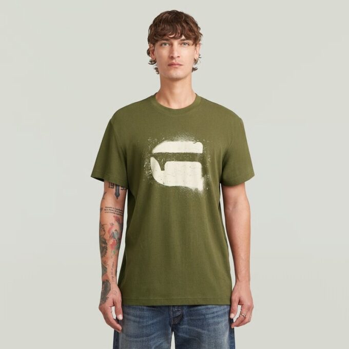 Spray G-logotyp t-shirt Spray G-logotyp t-shirt
