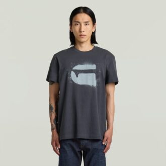 Spray G-logotyp t-shirt