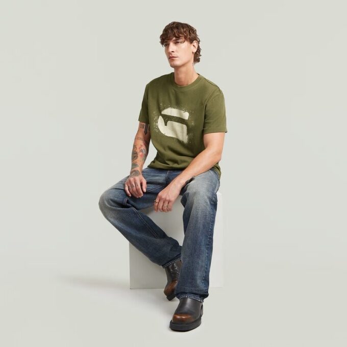Spray G-logotyp t-shirt Spray G-logotyp t-shirt