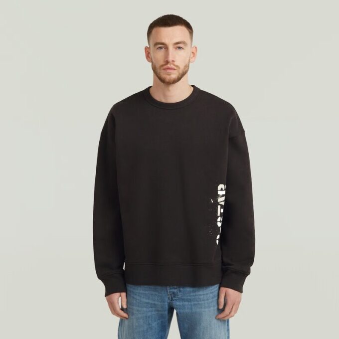Sprayad 89 Graphic Loose Tröja Sprayad 89 Graphic Loose Tröja