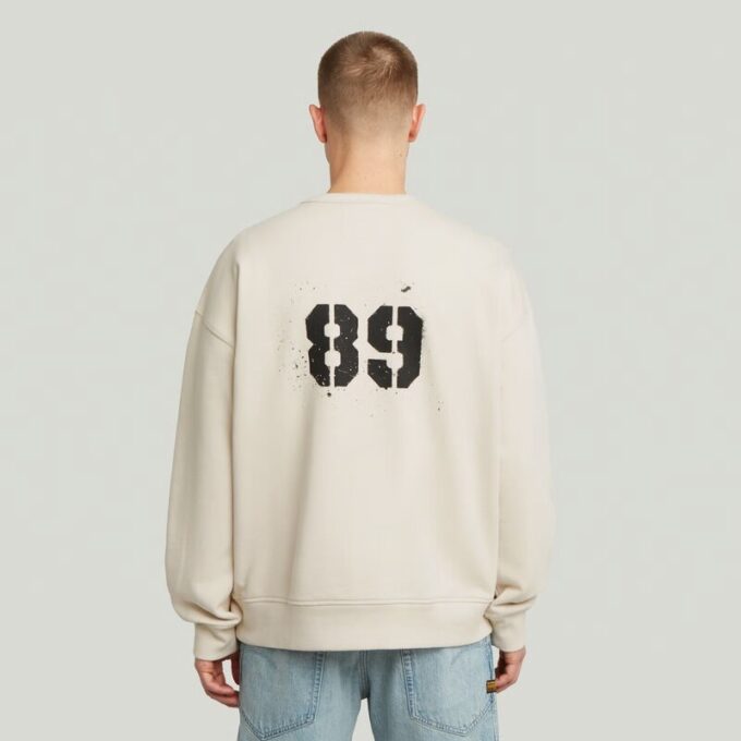 Sprayad 89 Graphic Loose Tröja Sprayad 89 Graphic Loose Tröja