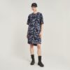 Sprayad Letters Loose Dress Sprayad Letters Loose Dress