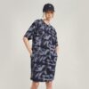 Sprayad Letters Loose Dress Sprayad Letters Loose Dress