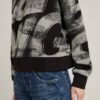Sprayad Letters Loose Hoodie Sprayad Letters Loose Hoodie