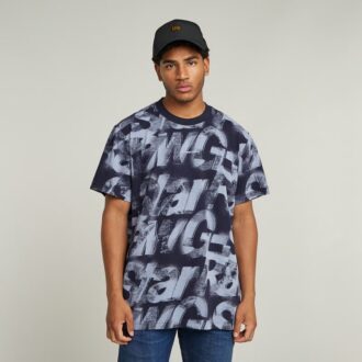 Sprayad Letters Loose T-shirt