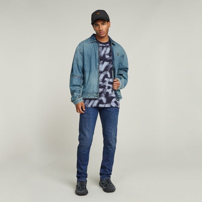 Sprayad Letters Loose T-shirt