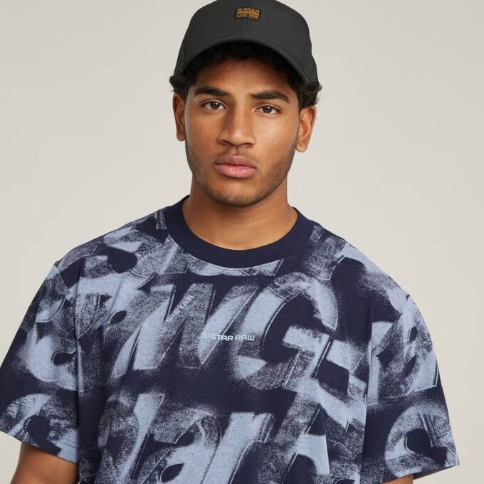 Sprayad Letters Loose T-shirt