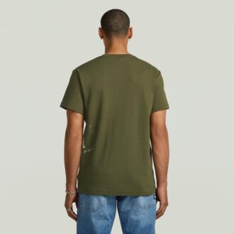 Sprayad t-shirt
