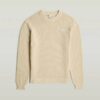 Stickad med honungskamstruktur Stickad med honungskamstruktur