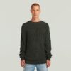 Stickad pullover