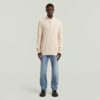 Stickad pullover med halv dragkedja Stickad pullover med halv dragkedja