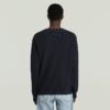 Strukturerad ribbad stickad pullover Strukturerad ribbad stickad pullover