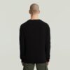 Strukturerad ribbad stickad pullover Strukturerad ribbad stickad pullover