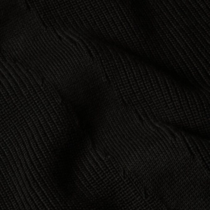 Strukturerad stickad halv dragkedja Strukturerad stickad halv dragkedja