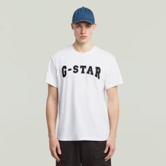 T-shirt med filtlogotyp