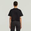 T-shirt med filtlogotyp och boxig design T-shirt med filtlogotyp och boxig design