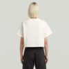 T-shirt med filtlogotyp och boxig design T-shirt med filtlogotyp och boxig design
