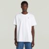 T-shirt med fototryck baktill och lös passform