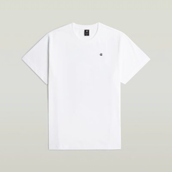 T-shirt med fototryck baktill och lös passform
