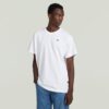 T-shirt med fototryck baktill och lös passform