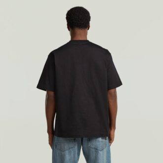 T-shirt med fototryck och lös passform