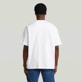 T-shirt med fototryck och lös passform