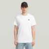 T-shirt med grafisk kant baktill