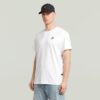 T-shirt med grafisk kant baktill