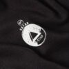 T-shirt med grafisk kant baktill