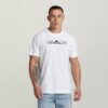 T-shirt med grafisk lös passform och tryck på baksidan av cockpiten