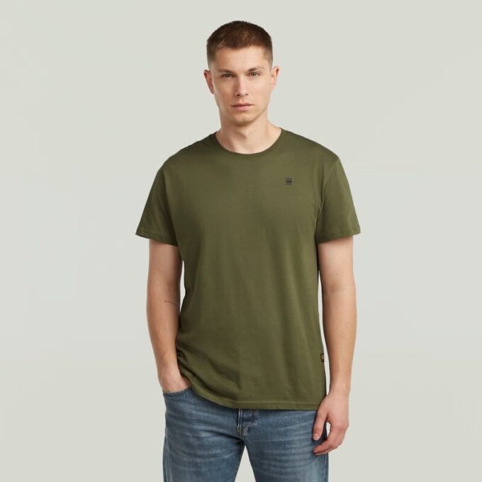 T-shirt med grafisk rygg