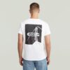 T-shirt med grafisk rygg T-shirt med grafisk rygg