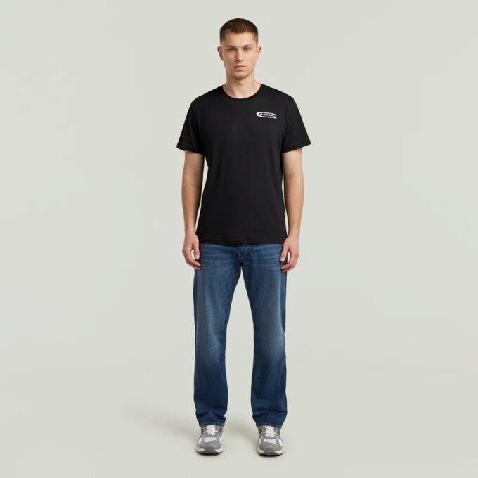 T-shirt med grafisk rygg T-shirt med grafisk rygg