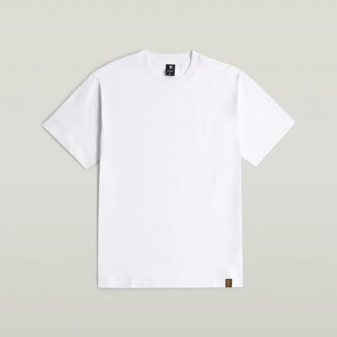 T-shirt med grafisk rygg