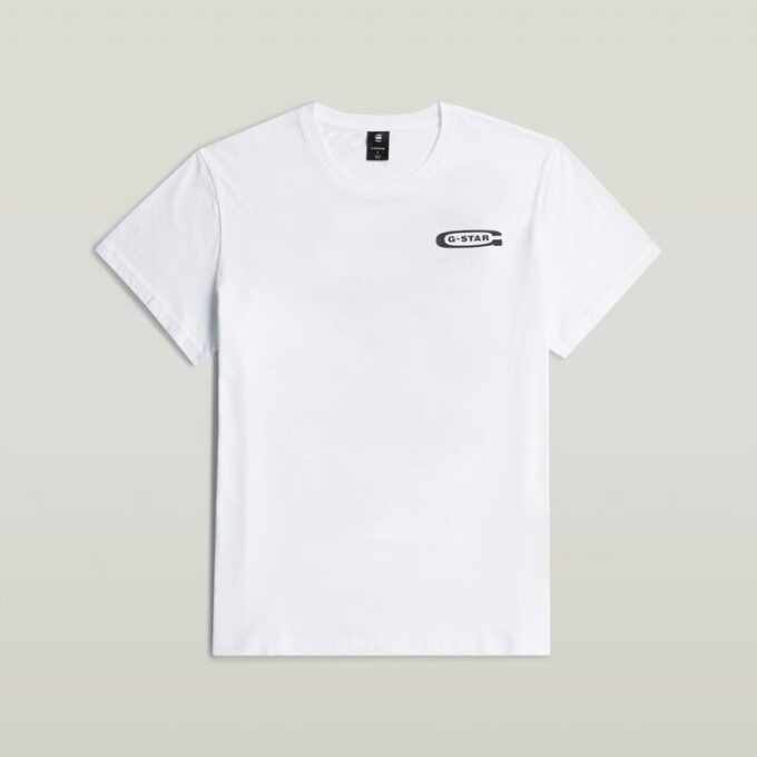 T-shirt med grafisk rygg T-shirt med grafisk rygg