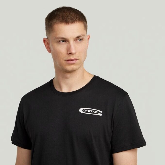 T-shirt med grafisk rygg T-shirt med grafisk rygg