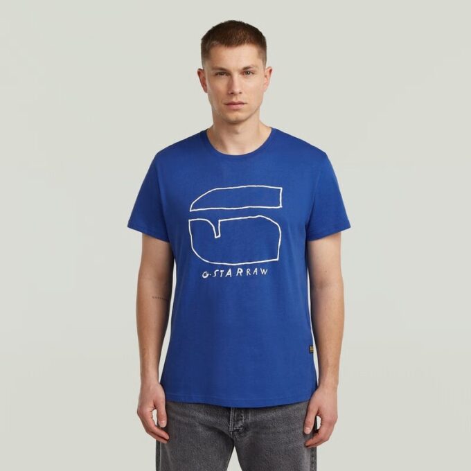 T-shirt med handskriven Puff-logotyp T-shirt med handskriven Puff-logotyp