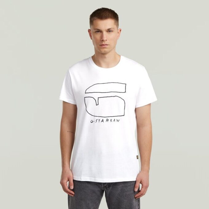 T-shirt med handskriven Puff-logotyp T-shirt med handskriven Puff-logotyp