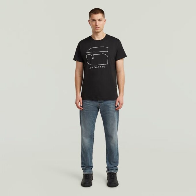 T-shirt med handskriven Puff-logotyp T-shirt med handskriven Puff-logotyp