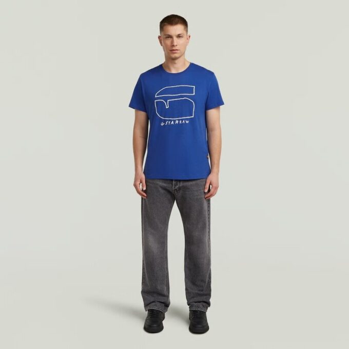 T-shirt med handskriven Puff-logotyp T-shirt med handskriven Puff-logotyp