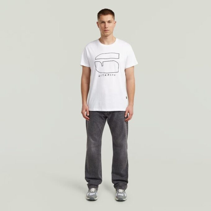 T-shirt med handskriven Puff-logotyp T-shirt med handskriven Puff-logotyp