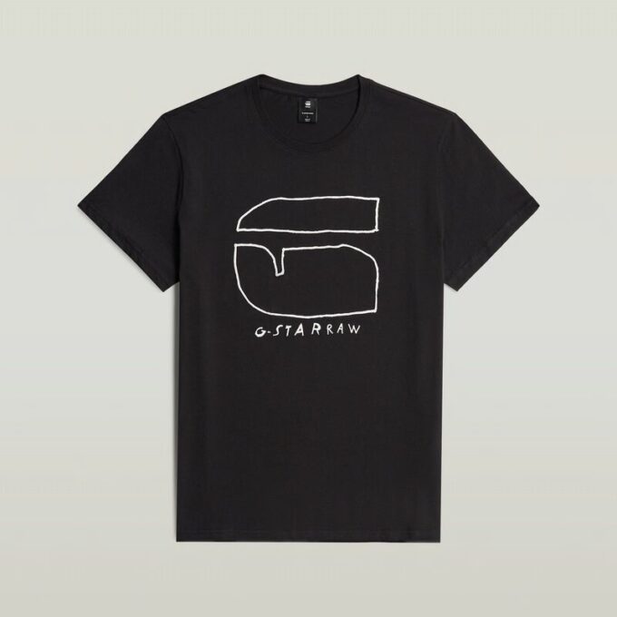 T-shirt med handskriven Puff-logotyp T-shirt med handskriven Puff-logotyp