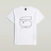 T-shirt med handskriven Puff-logotyp T-shirt med handskriven Puff-logotyp