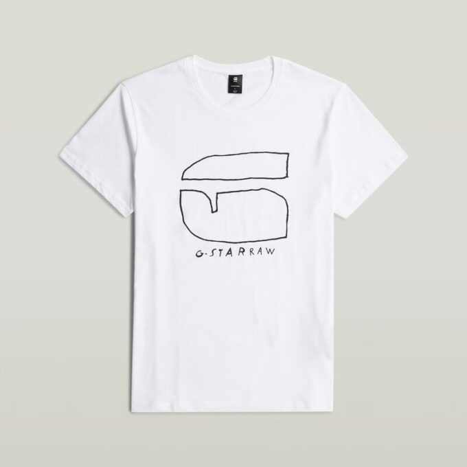 T-shirt med handskriven Puff-logotyp T-shirt med handskriven Puff-logotyp