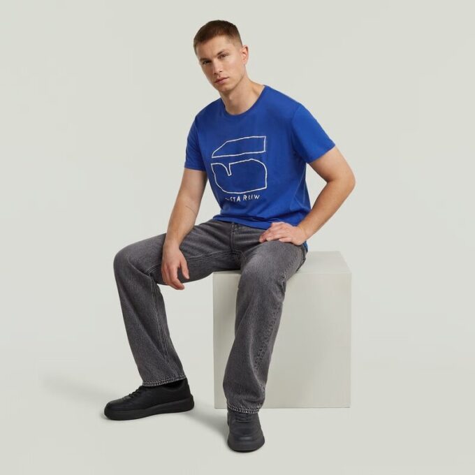 T-shirt med handskriven Puff-logotyp T-shirt med handskriven Puff-logotyp