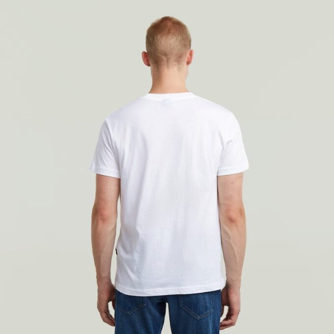 T-shirt med logotyp och kontur T-shirt med logotyp och kontur