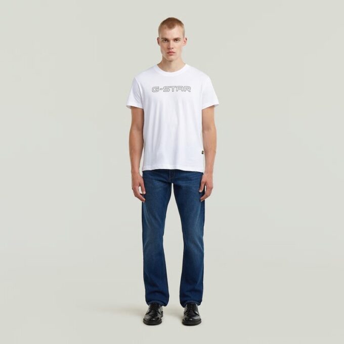 T-shirt med logotyp och kontur T-shirt med logotyp och kontur