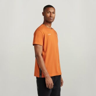 T-shirt med logotyptejp